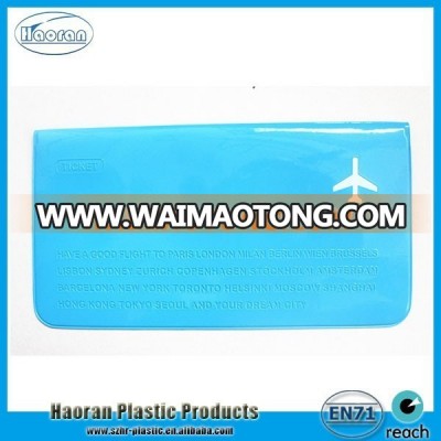 Air travel publicitaire flight ticket holder