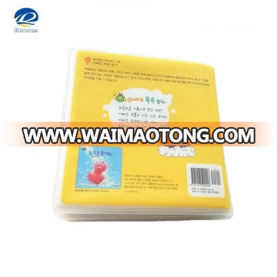 High quality harmless soft EVA waterproof baby bath book,education baby bath book