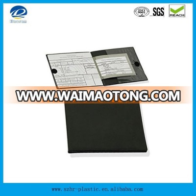 Essential Car Auto Insurance Registration BLACK Document Wallet Holders